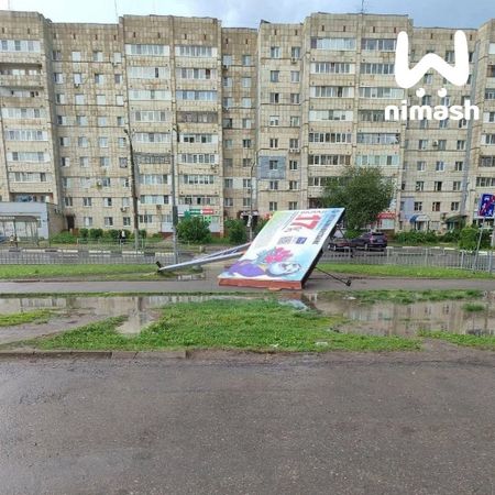 В Кстове прошел ураган