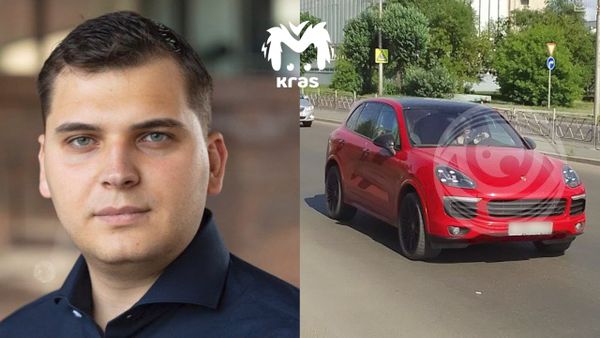 Депутат горсовета пробил шину своего "Кайена" и предложил сменить власть в Красноярске
