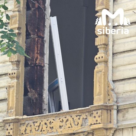 Пластиковые окна установили в историческом здании в Томске