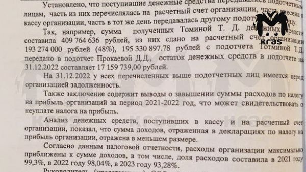 Налоговая разбирается с неуплатой 80 миллионов рублей от скандального "Киб-орто"