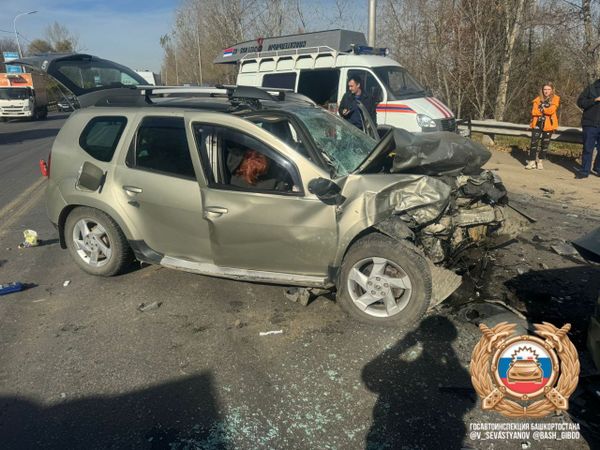 Супружеская пара пенсионеров погибла в аварии с тремя автомобилями на окраине Уфы