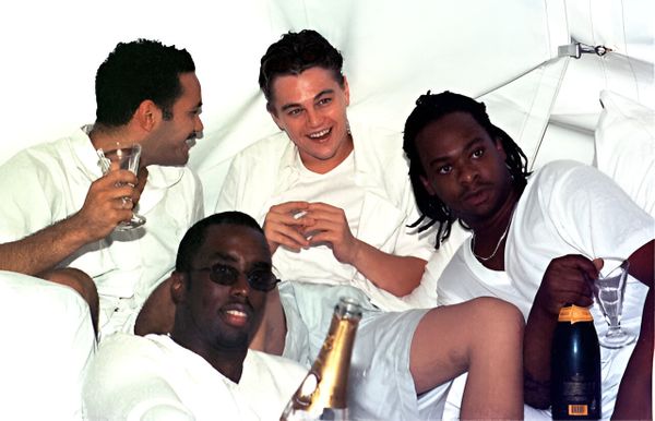 Белые вечеринки: Diddy и Леонардо ДиКаприо. Фото: MEGA
