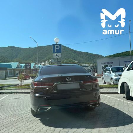 Мэр Дальнегорска паркует свой Lexus на местах для инвалидов