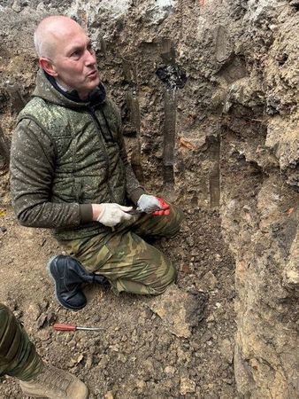 Строители ЖК на Нансена случайно нашли останки солдат Великой Отечественной войны