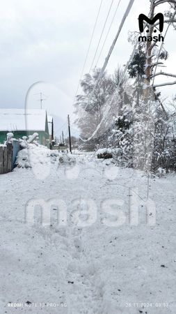 Из-за сильного снегопада в Тверской области более 10 тыс жителей остаются без света