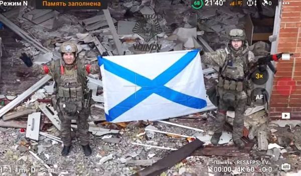 Наши морпехи освободили село Раздольное в ДНР и поделились первыми кадрами