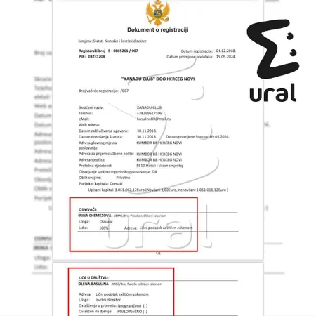 У вице-губернатора Свердловской области и его семьи нашли бизнес в Черногории