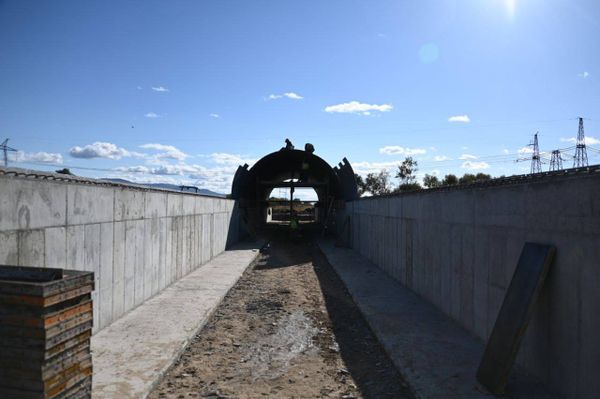 Курсанты региональной образовательной программы побывали на стройке дороги к будущему пункту пропуска