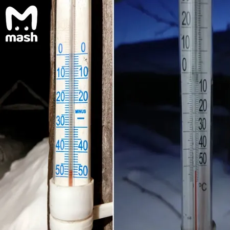 Экстремальные морозы ударили в Сибири