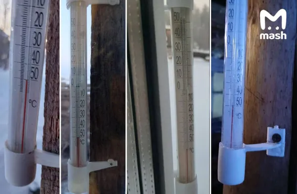 Экстремальные морозы ударили в Сибири