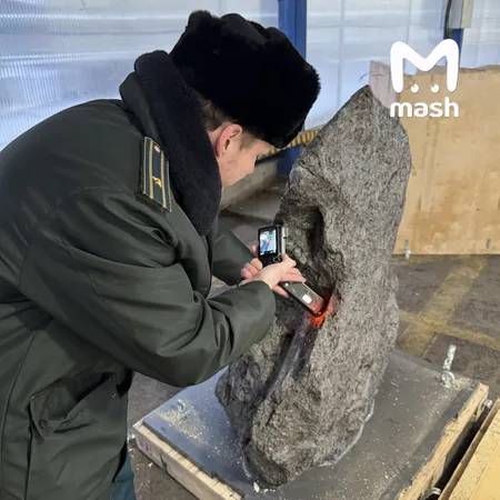 Из России в Великобританию под видом ландшафтного камня пытались вывезти метеорит