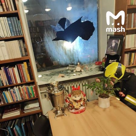 Русский дом в Праге забросали коктейлями Молотова