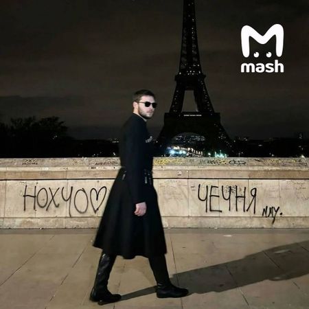 Уличному художнику, написавшему "Дагестан", "Чечня", "Грузия" на фоне Эйфелевой башни, грозят штраф и депортация