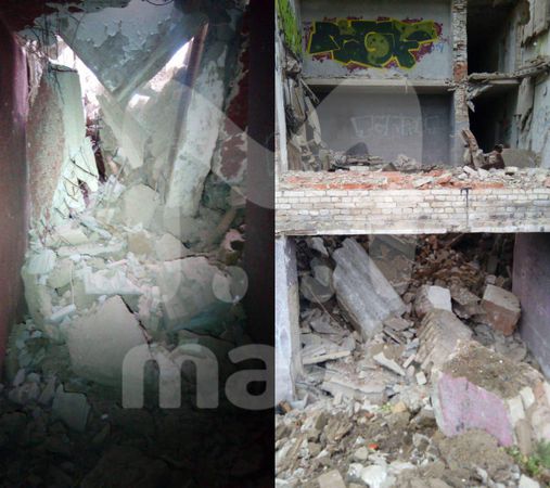 Трое рабочих по-прежнему под завалами в Новой Шурме.