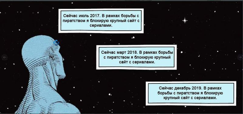 Роскомнадзор заблочил портал Lostfilm. Нет, там нет террористов. А есть сериал «Супергерл», исключительные права на который у Warner Bros. Американцы пожаловались, наши заблокировали.