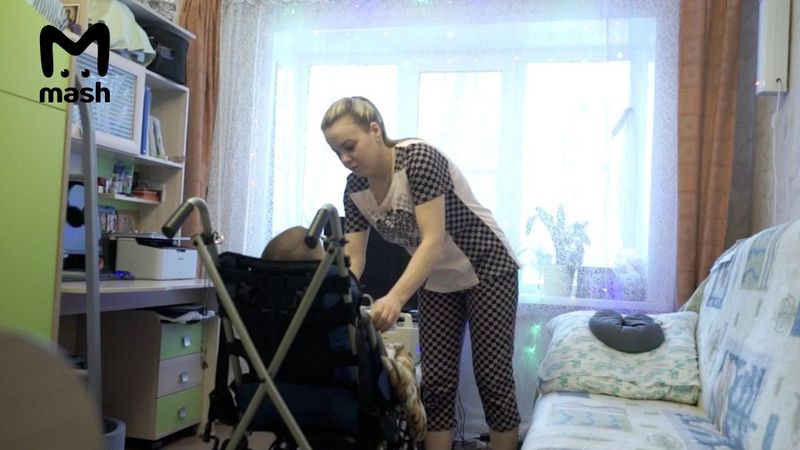 Екатерина Беликова с 9-летним Кириллом