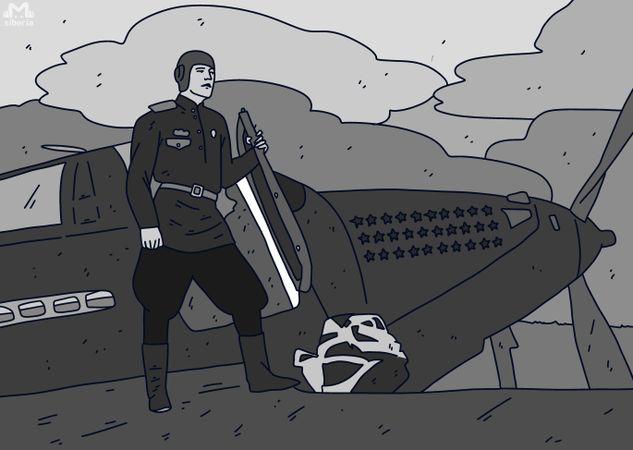 Мастер воздушного боя: как новосибирский советский лётчик стал всемирно известным