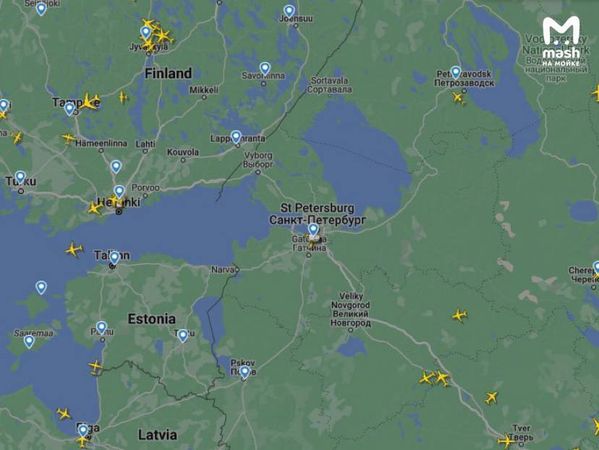 Источник — Flightradar