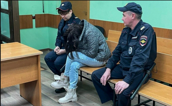 Фируза Усканова в суде