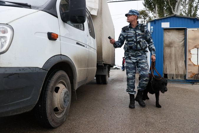 В биотуалете на Крымском посту нашли гранату РГД-5