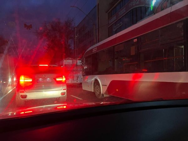 В Кишинёве перестали ездить троллейбусы из-за перебоев с электричеством