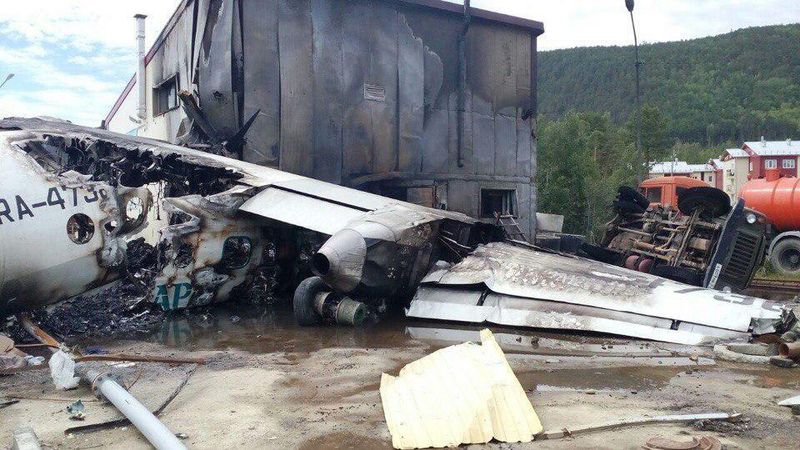 Останки рейса «Улан-Удэ – Нижнеангарск - Иркутск».