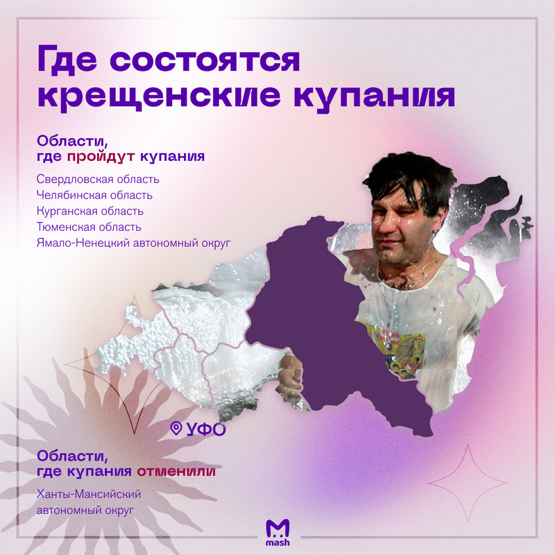 Морозы, купели и проруби. На носу Крещение, а значит, скоро некоторые из вас войдут в ледяную воду. Но время у нас пандемийное, и в ряде регионов мероприятия решили отменить.