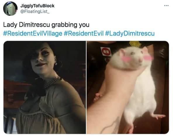 В интернете влюбились в монстра из новой части Resident Evil: Village — вампиршу Леди Димитреску.