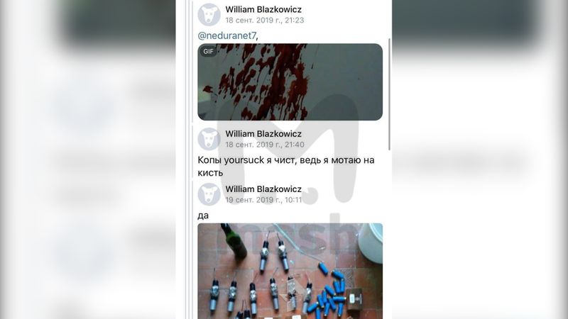Сообщения из школьного чата. Ник мальчика — отсылка к главному персонажу легендарной серии Wolfenstein. Тот, правда, убивал нацистов, а не детей.