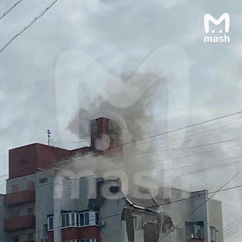 В Белгороде часть дома разрушилась после падения ракеты: что известно