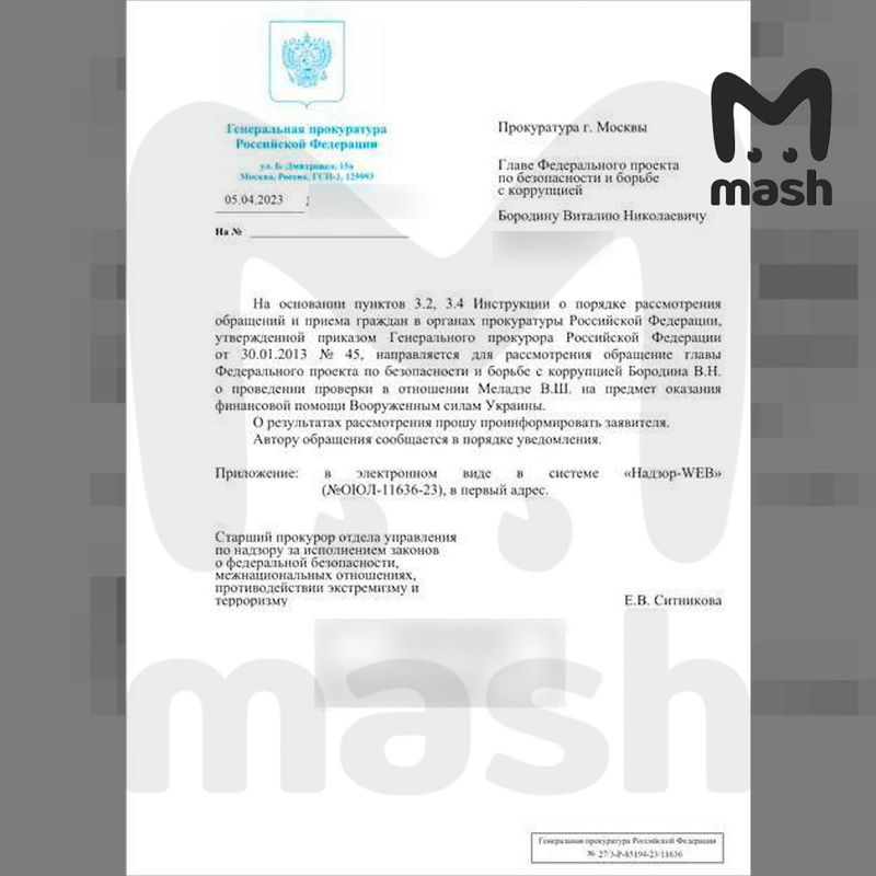Валерия Меладзе проверят на финансирование ВСУ