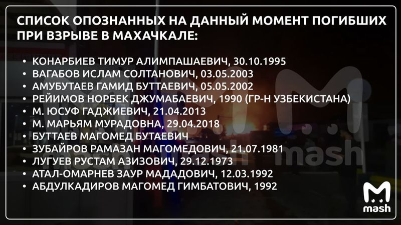 Взрыв на заправке в Махачкале: последние новости