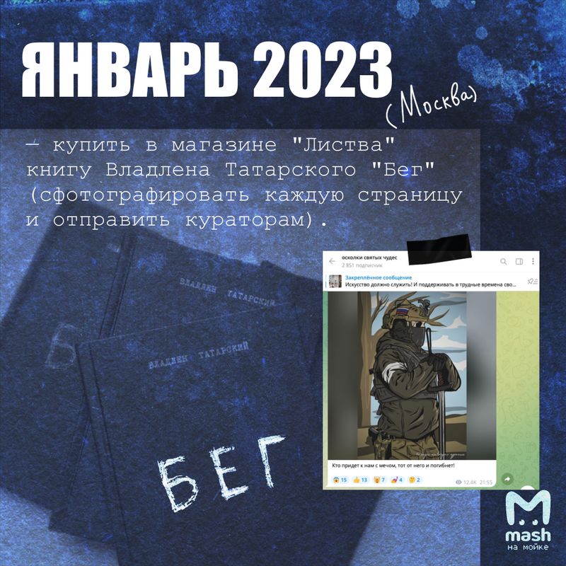 Приказы для Дарьи Треповой: хронология убийства Владлена Татарского