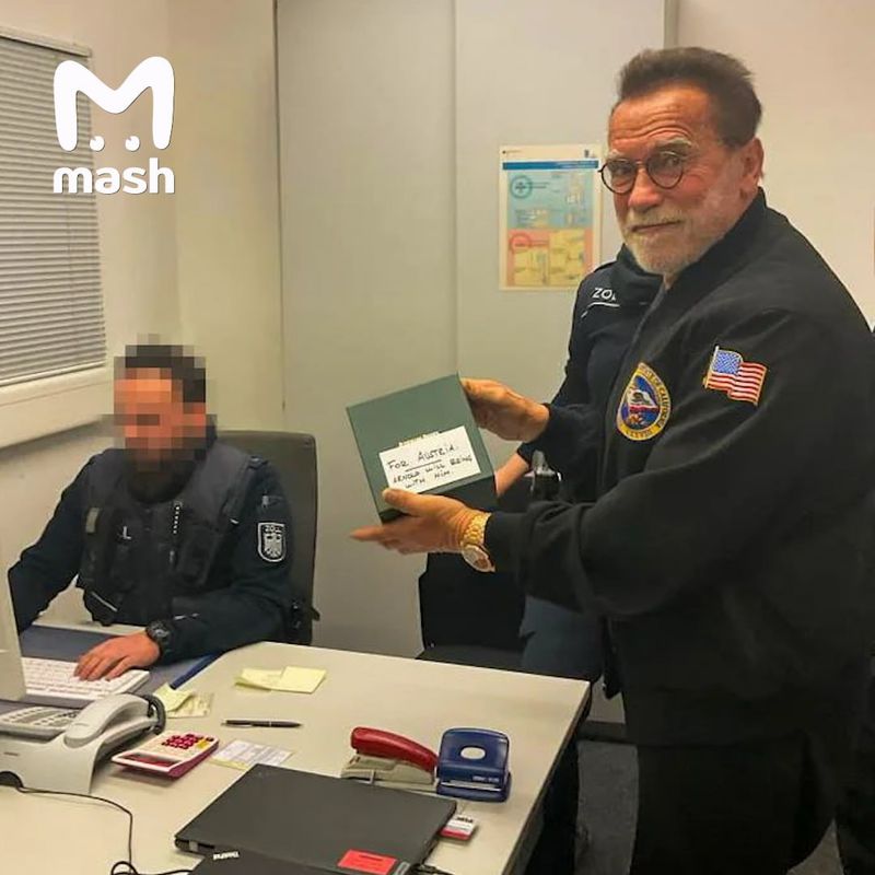 Арнольда Шварценеггера задержали в аэропорту Мюнхена