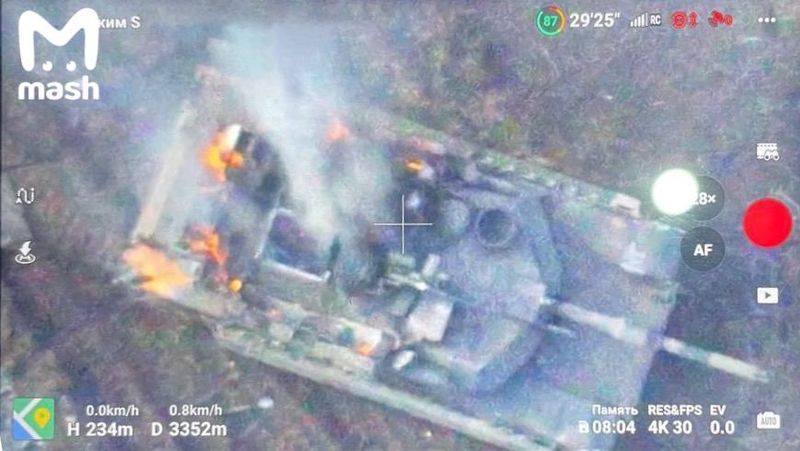 На Авдеевском направлении впервые подбили американский танк M1 Abrams