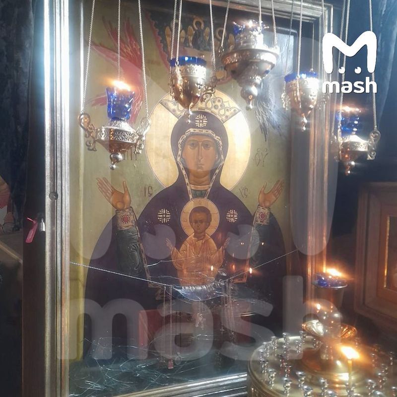 В Зеленограде вандал разбил чудотворную икону в храме Преподобного Сергия Радонежского