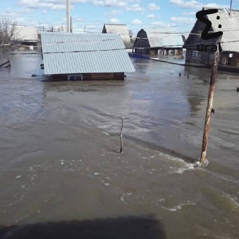 Река Тобол в Кетовском округе поднялась до 11 метров, рядом с Курганом — до 9