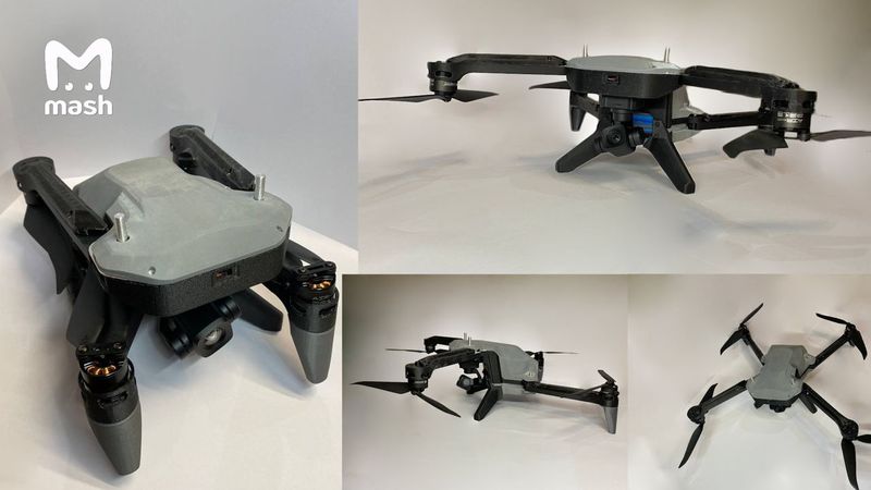 Российские инженеры создали отечественный аналог квадрокоптера DJI Mavic 3