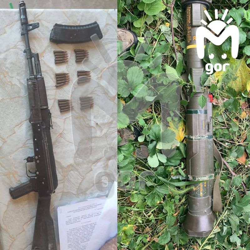 При обысках в домах боевиков в Ингушетии силовики нашли шведский гранатомёт