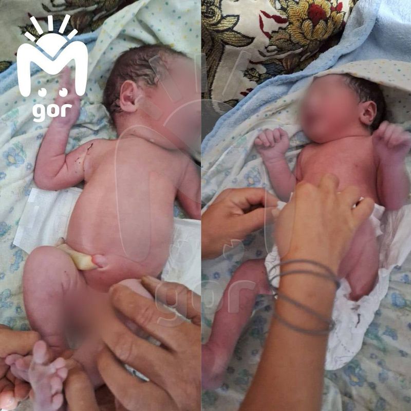 Новорождённого подбросили многодетной семье из села Счастливое