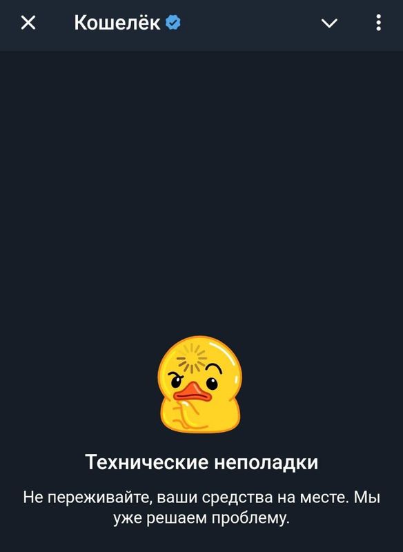 Криптокошелёк Telegram рухнул после начала листинга Hamster Kombat