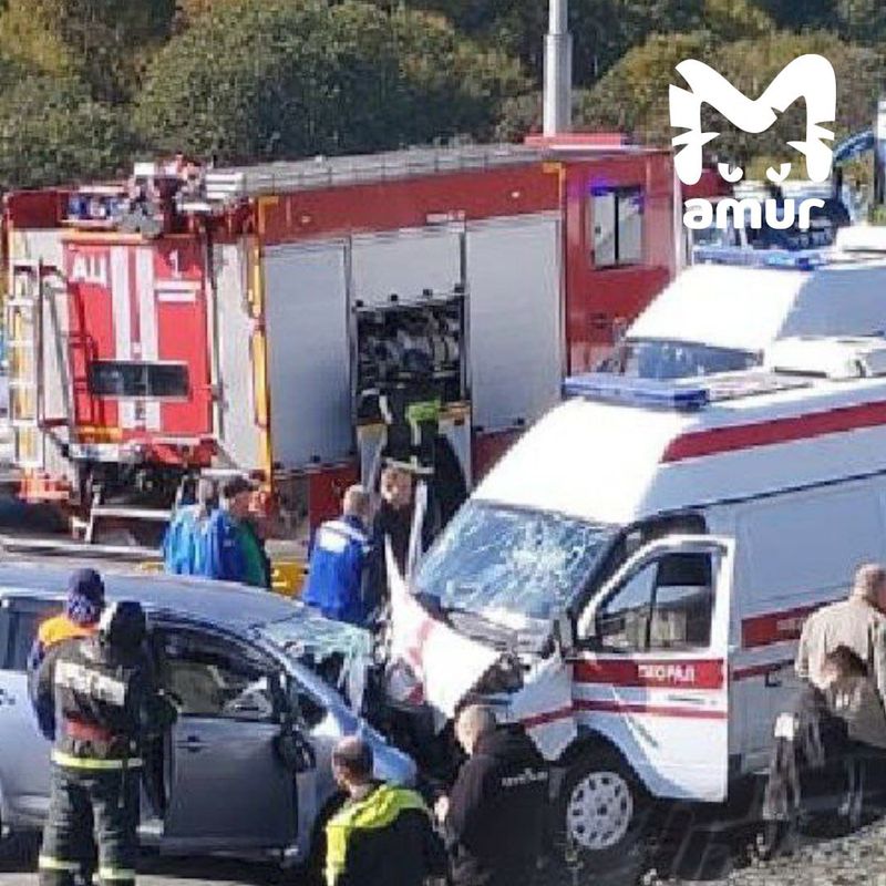 Двое погибли, включая пациента, в ДТП со скорой в Петропавловске-Камчатском