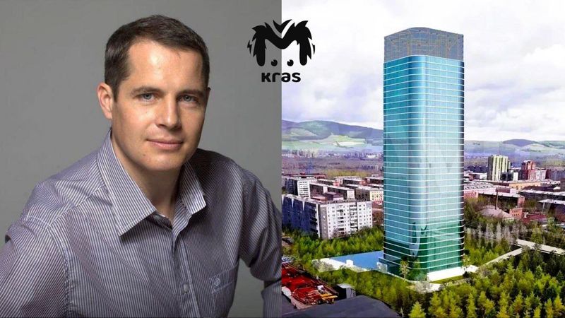 Построить небоскрёб на Затонской хочет бывший кандидат в мэры Красноярска Михаил Осколков