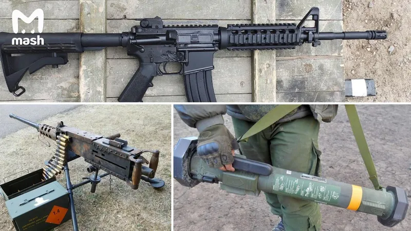 ВС РФ затрофеили крупную партию американских пулемётов рядом с Белгородской границей