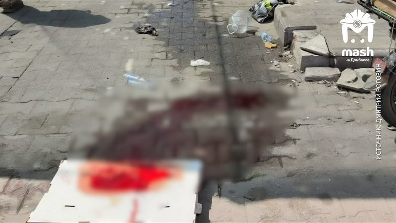 Беспилотник ударил по рынку в Токмаке: последние данные